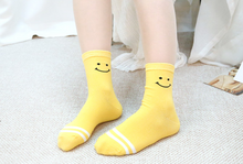 Load image into Gallery viewer, Cute Smiley Face Socks, Fashion Crew Socks for Womens
