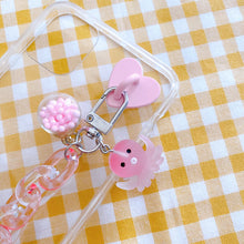 Load image into Gallery viewer, Cute Octopus and Crab Keyrings (Pink and Blue)
