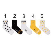 Load image into Gallery viewer, Cute Smiley Face Socks, Fashion Crew Socks for Womens
