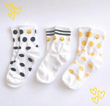 Load image into Gallery viewer, Cute Smiley Face Socks, Fashion Crew Socks for Womens
