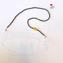 Load image into Gallery viewer, Smiley Face Beads Mask Chain Holder
