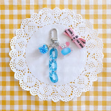 Load image into Gallery viewer, Cute Octopus and Crab Keyrings (Pink and Blue)
